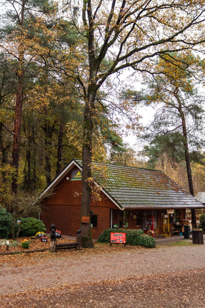 camping diever in de herfst