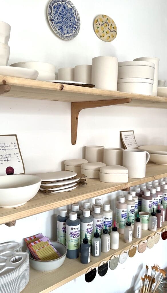 keramiek schilderen pottery paint meppel