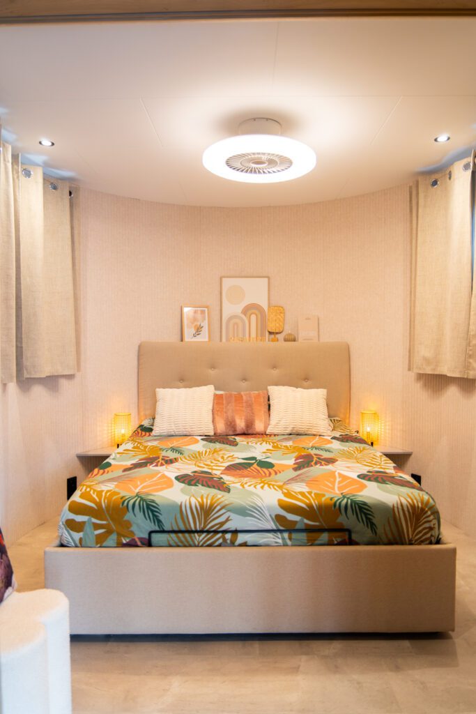 slaapkamer van Casa Leef