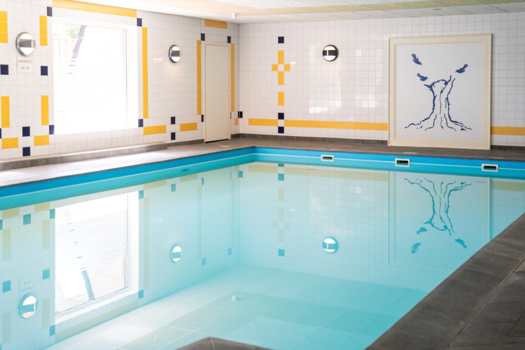zwembad van hotel de stobbe in ruinen